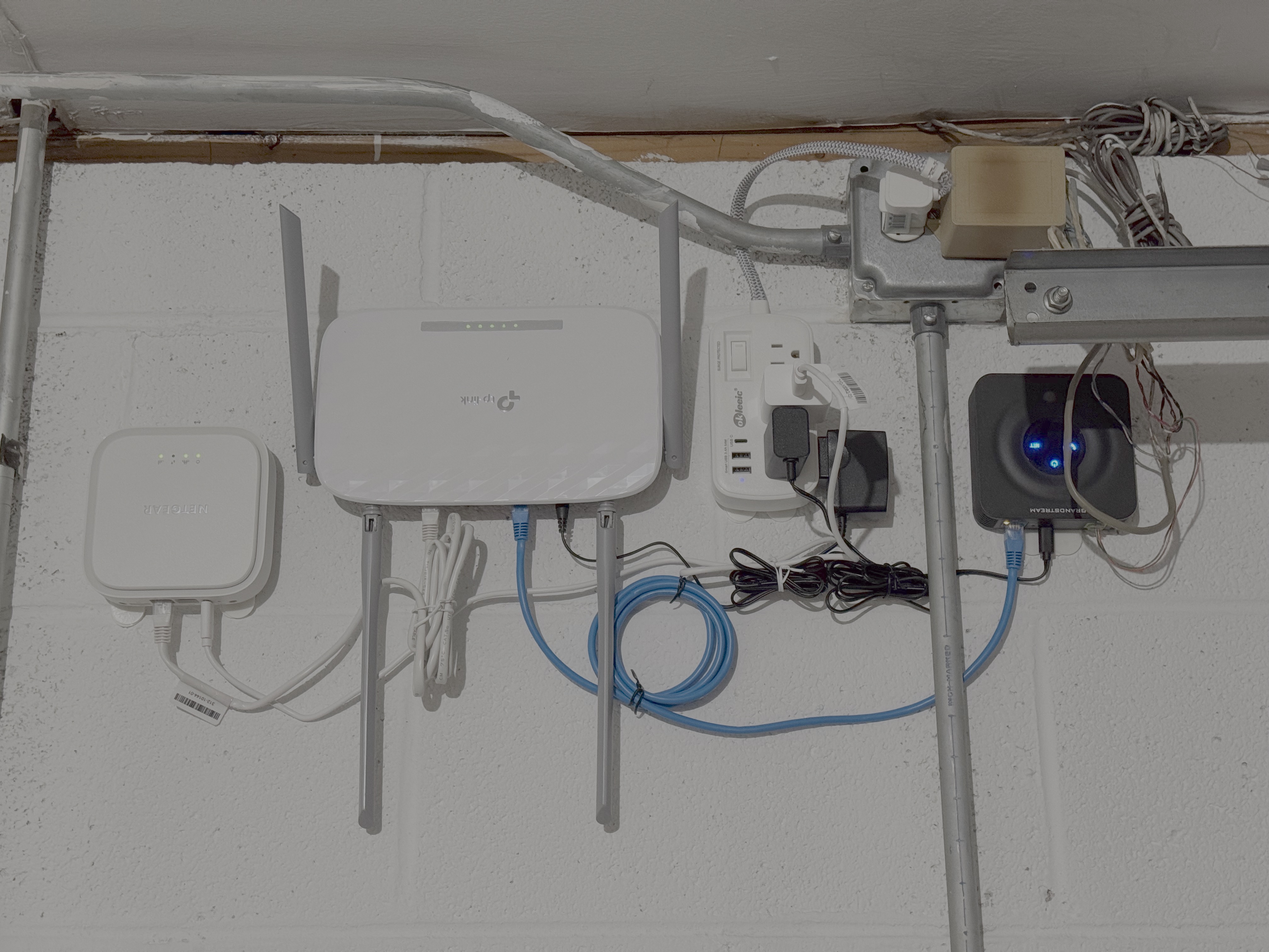 `garage equipment` output